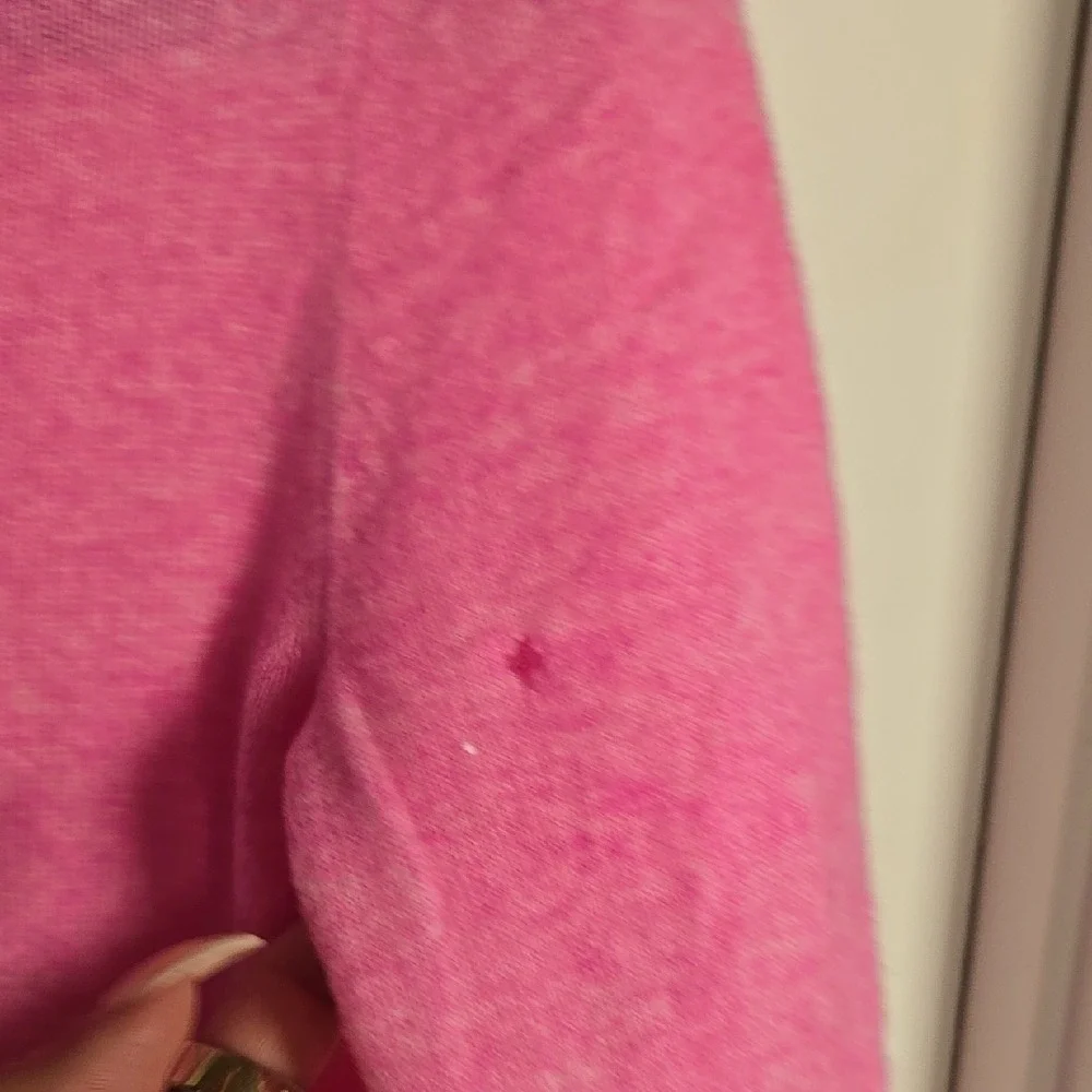 J. Crew Pink V-Neck Sweater Italian Cashmere Fitted Knit‎ Preppy Classic Luxury